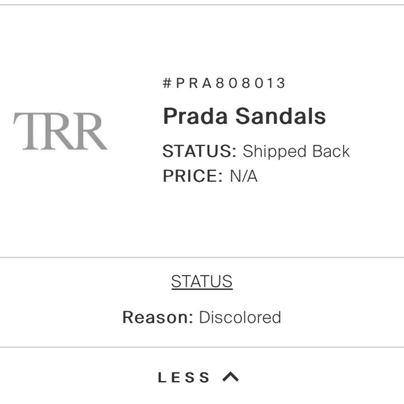 Prada white sandals - Picture 8 of 8